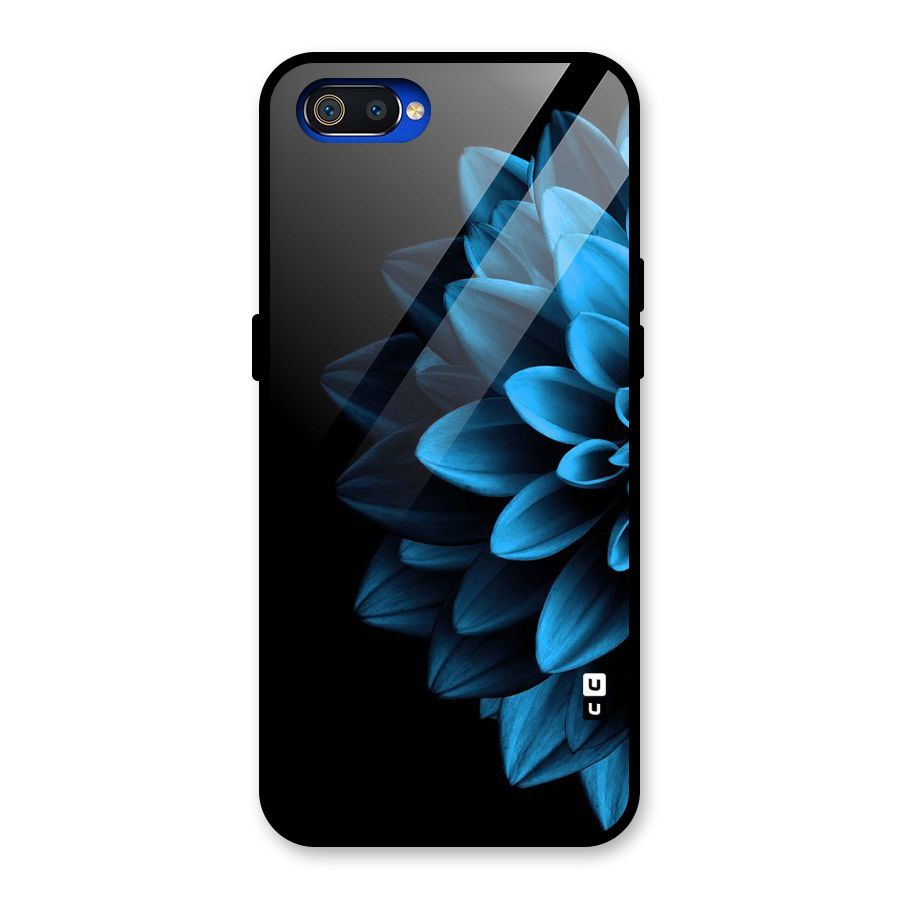 Petals In Blue Glass Back Case for Realme C2