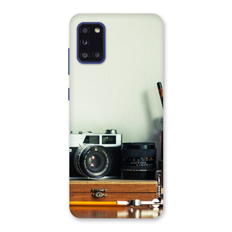 Photographer Desk Back Case for Galaxy A31