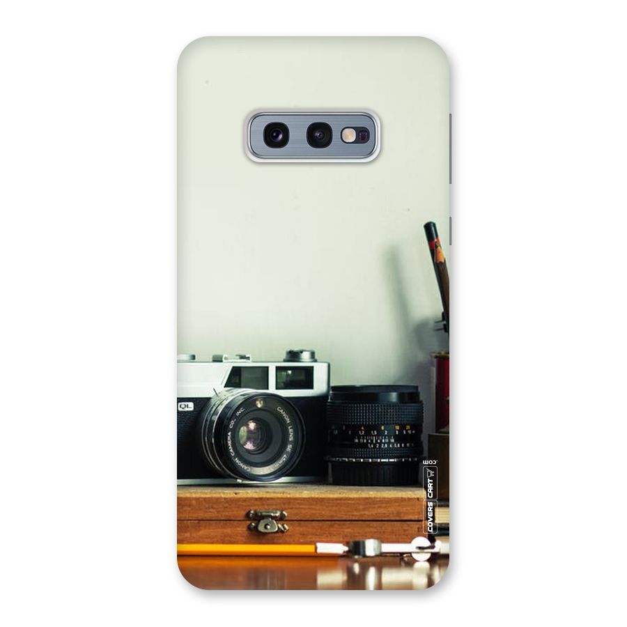 Photographer Desk Back Case for Galaxy S10e