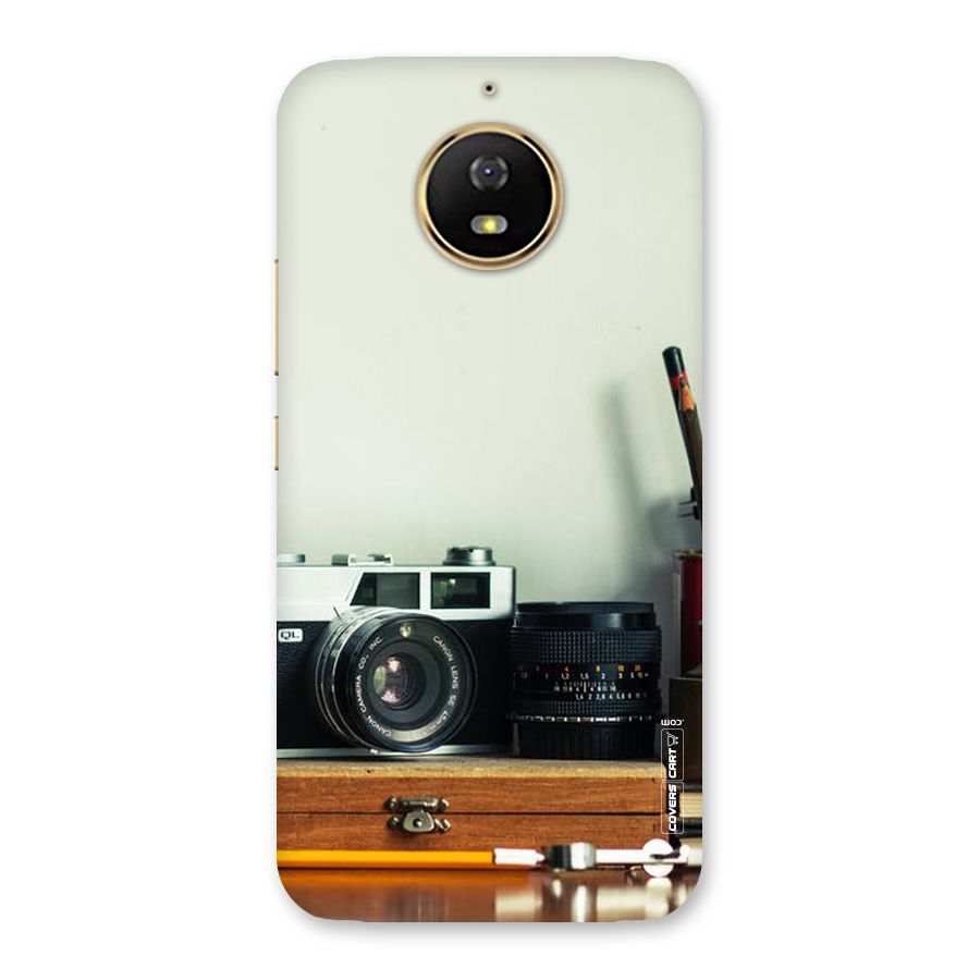 Photographer Desk Back Case for Moto G5s