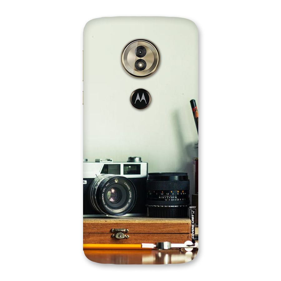 Photographer Desk Back Case for Moto G6 Play