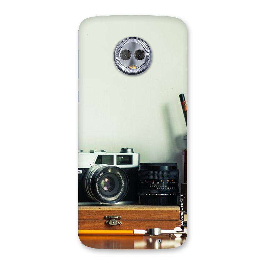 Photographer Desk Back Case for Moto G6 Plus