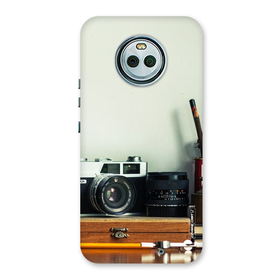 Photographer Desk Back Case for Moto X4