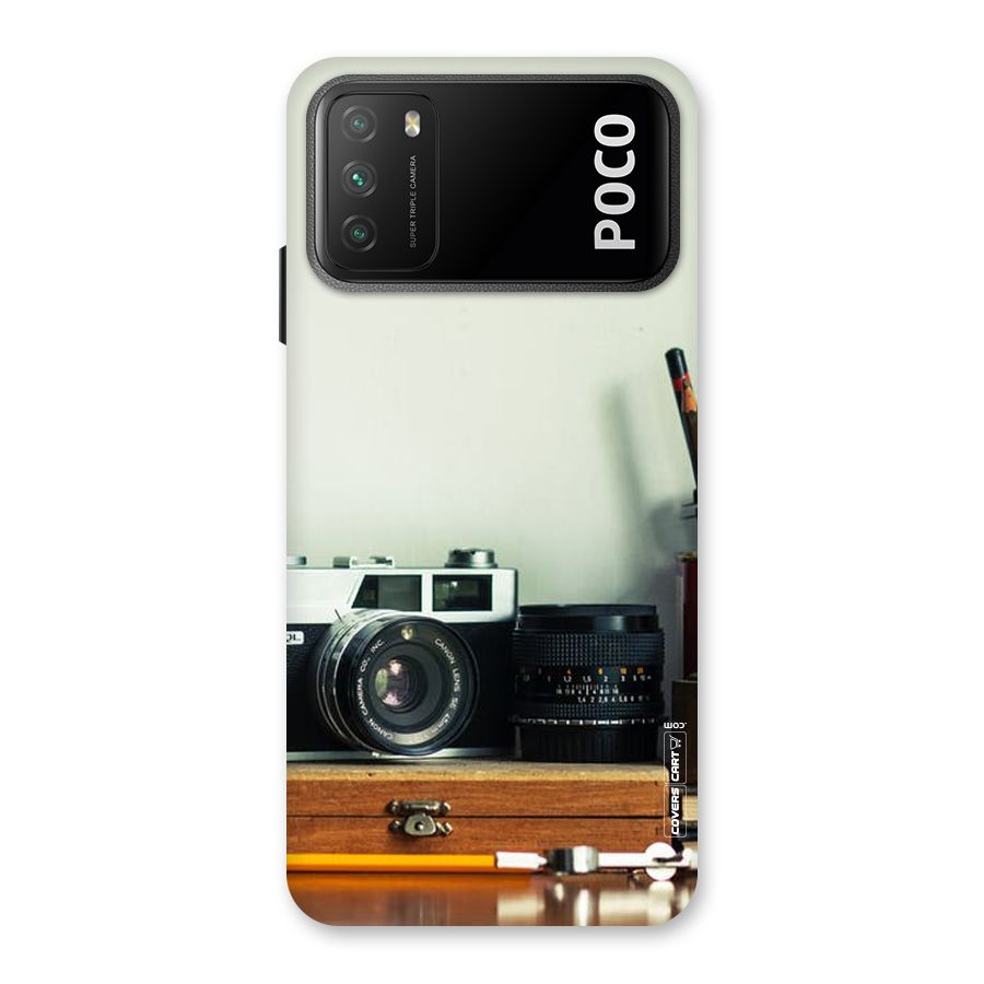 Photographer Desk Back Case for Poco M3