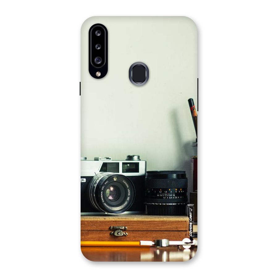 Photographer Desk Back Case for Samsung Galaxy A20s