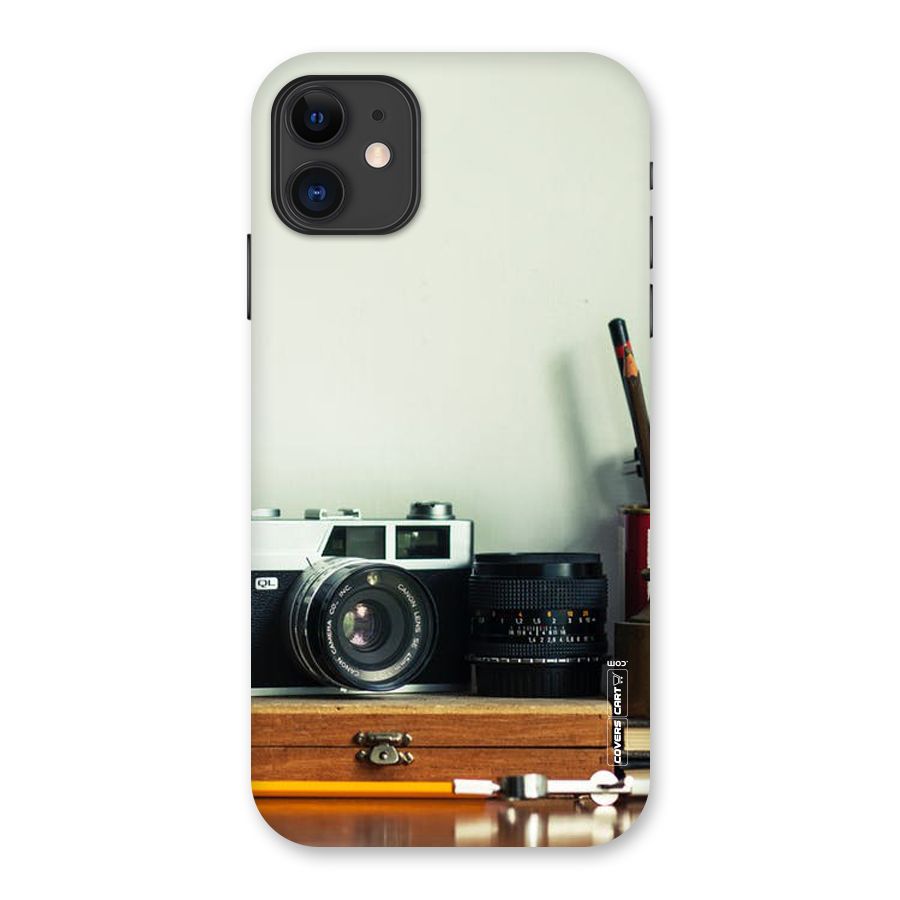 Photographer Desk Back Case for iPhone 11