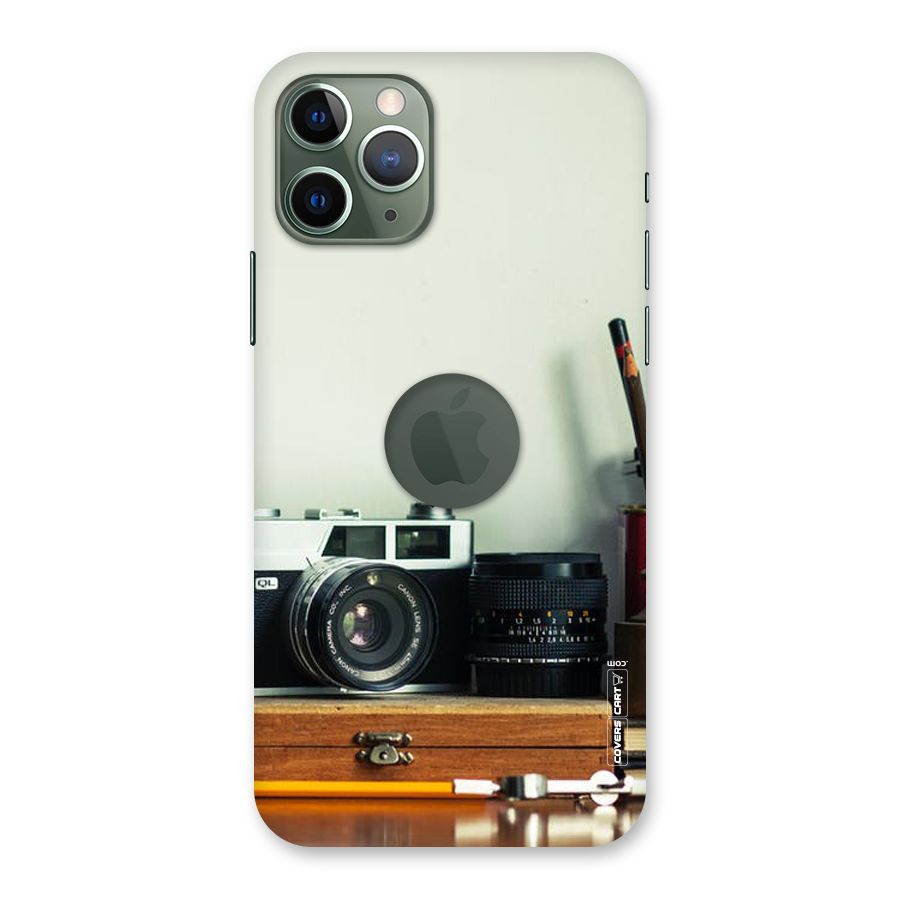 Photographer Desk Back Case for iPhone 11 Pro Logo  Cut