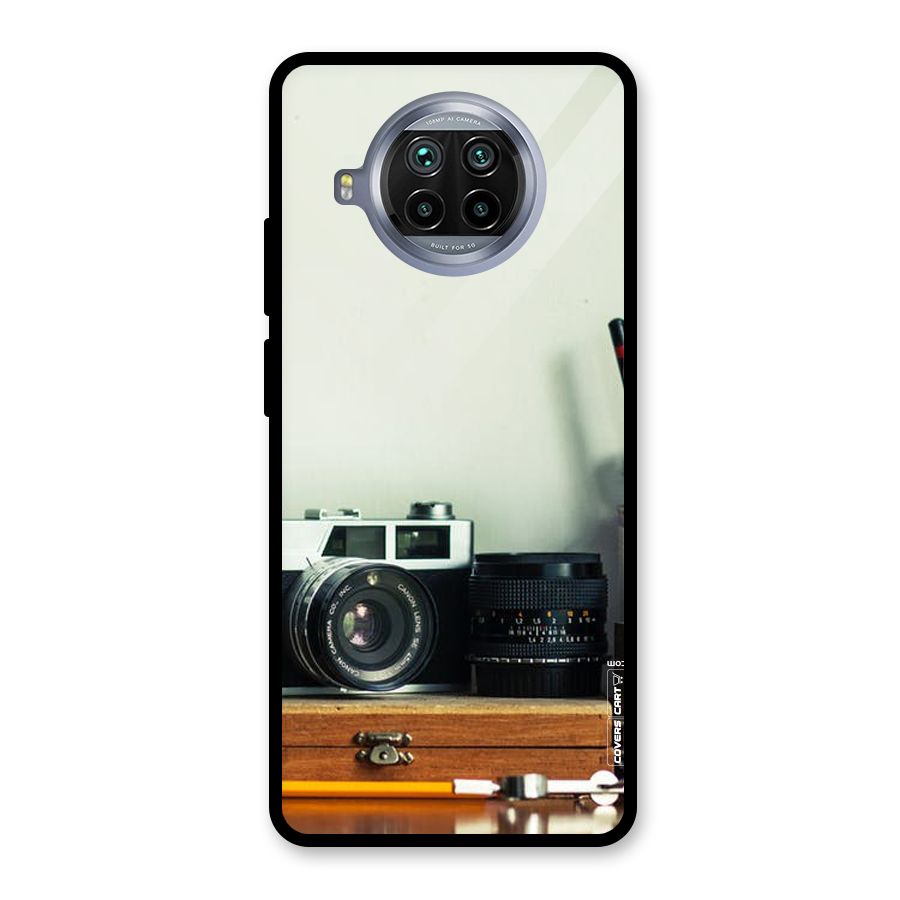 Photographer Desk Glass Back Case for Mi 10i