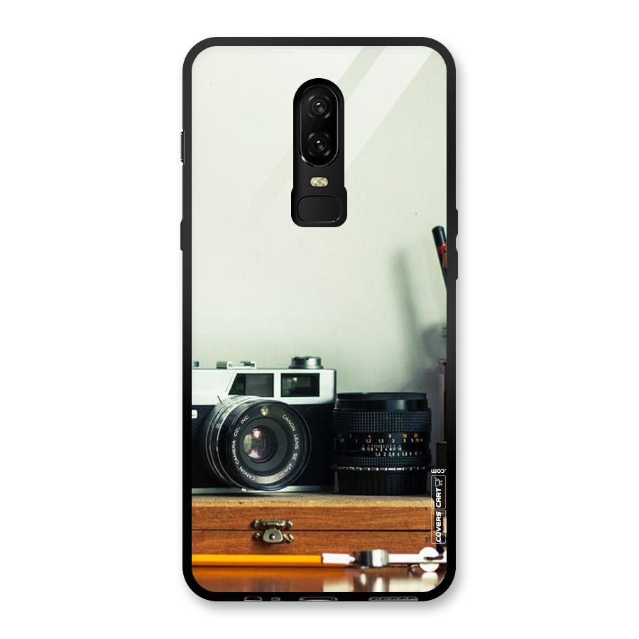 Photographer Desk Glass Back Case for OnePlus 6