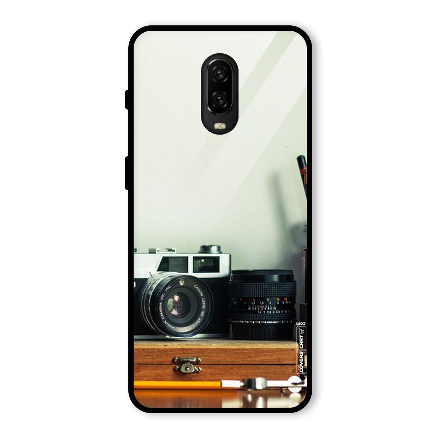 Photographer Desk Glass Back Case for OnePlus 6T