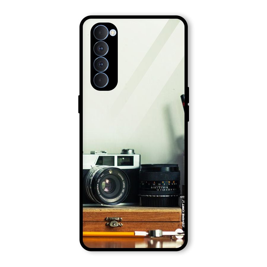 Photographer Desk Glass Back Case for Oppo Reno4 Pro
