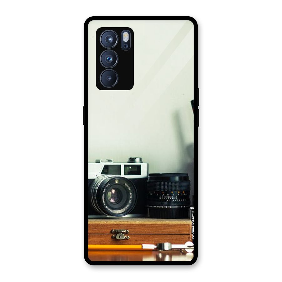 Photographer Desk Glass Back Case for Oppo Reno6 Pro 5G