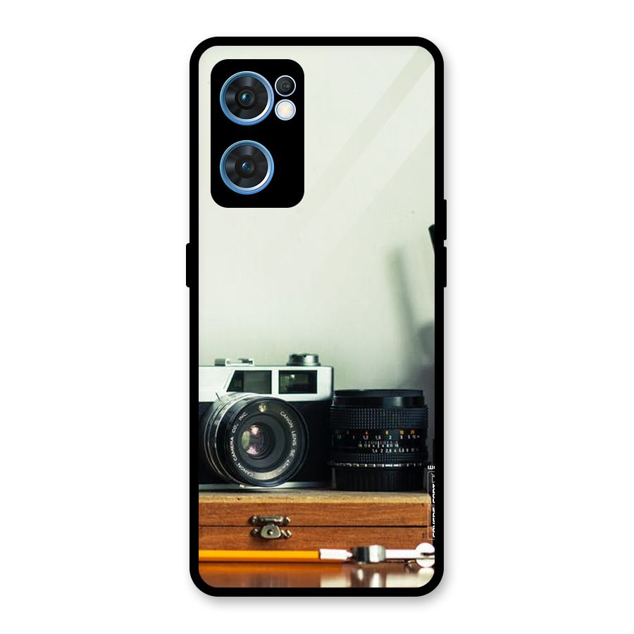 Photographer Desk Glass Back Case for Oppo Reno7 5G