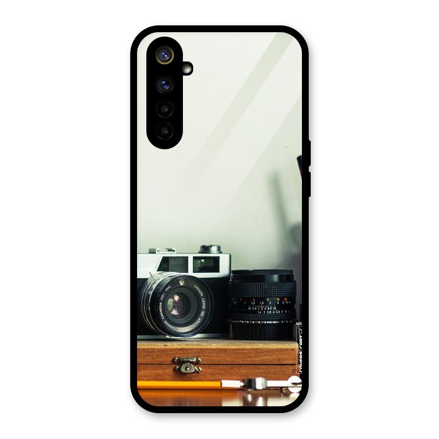 Photographer Desk Glass Back Case for Realme 6i