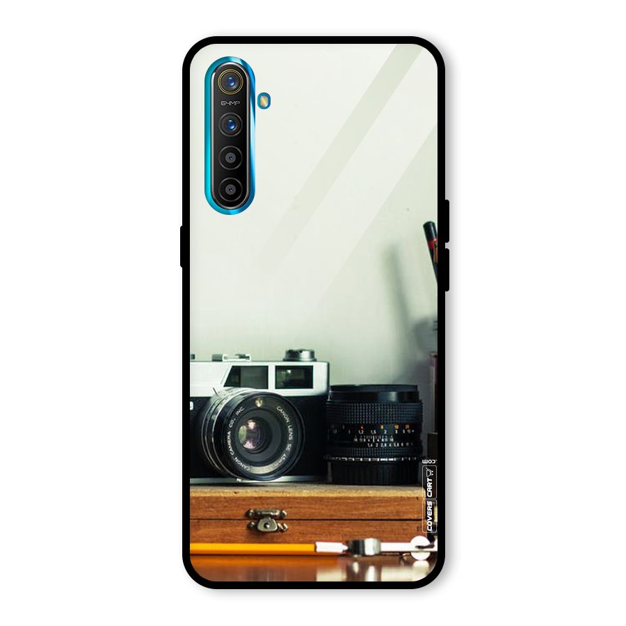 Photographer Desk Glass Back Case for Realme X2