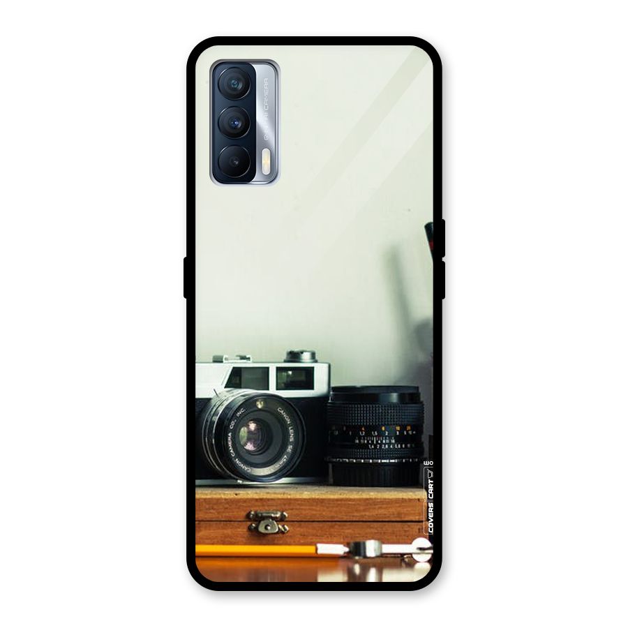 Photographer Desk Glass Back Case for Realme X7