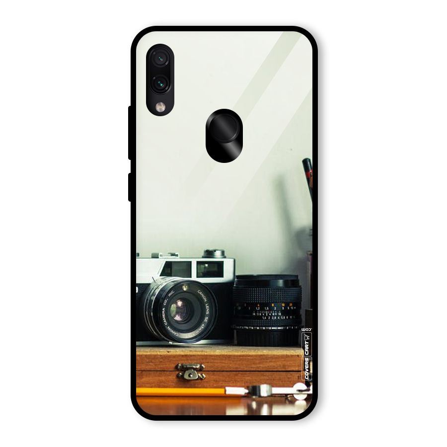 Photographer Desk Glass Back Case for Redmi Note 7S