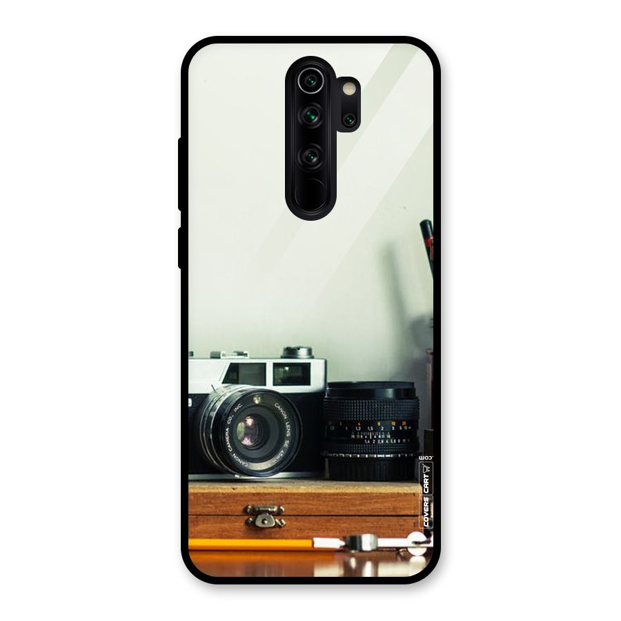 Photographer Desk Glass Back Case for Redmi Note 8 Pro