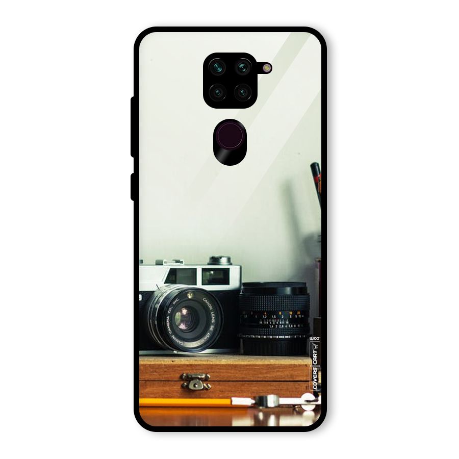 Photographer Desk Glass Back Case for Redmi Note 9
