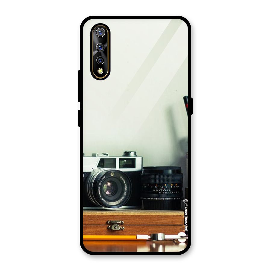 Photographer Desk Glass Back Case for Vivo S1