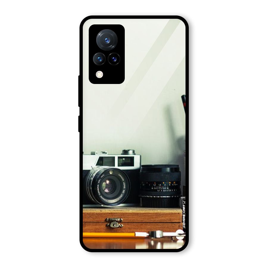 Photographer Desk Glass Back Case for Vivo V21 5G
