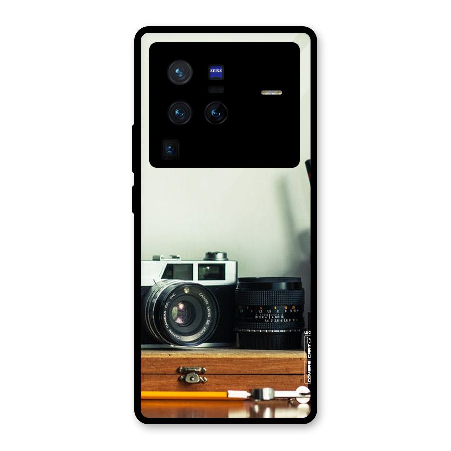 Photographer Desk Glass Back Case for Vivo X80 Pro