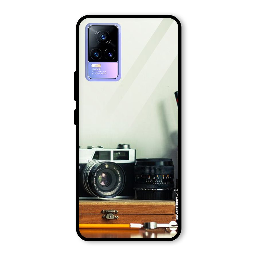 Photographer Desk Glass Back Case for Vivo Y73