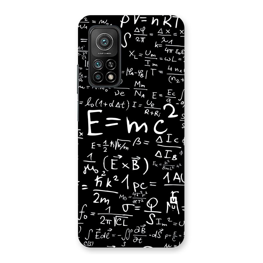 Physics Equation Back Case for Mi 10T Pro 5G