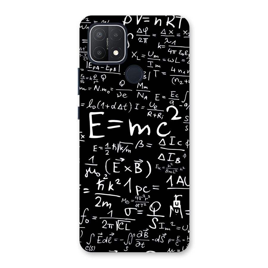 Physics Equation Back Case for Oppo A15