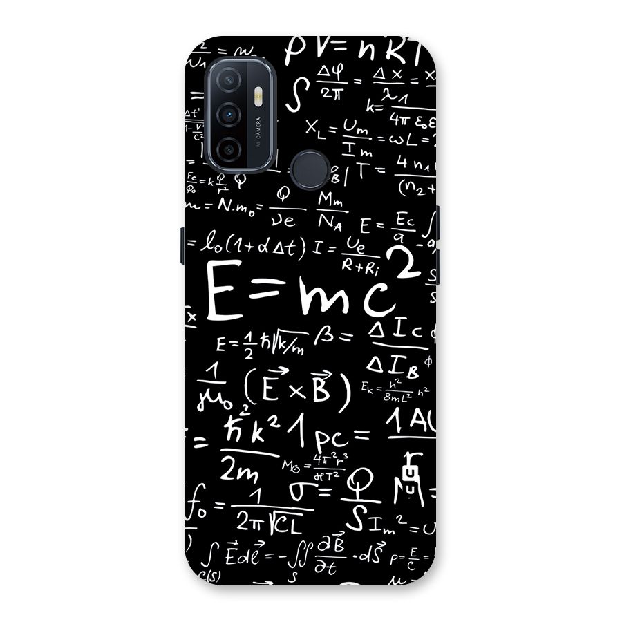 Physics Equation Back Case for Oppo A32