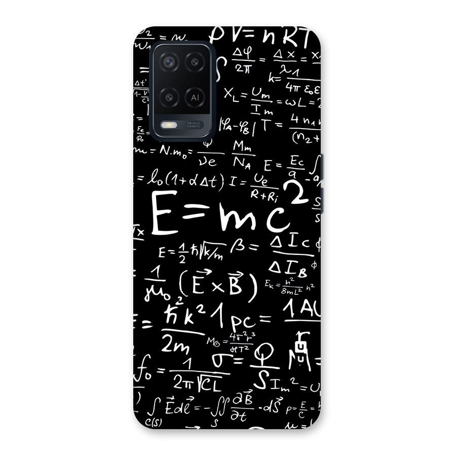 Physics Equation Back Case for Oppo A54