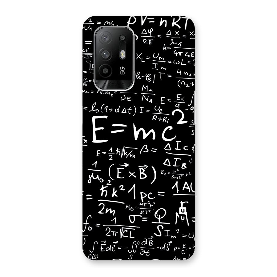 Physics Equation Back Case for Oppo F19 Pro Plus 5G