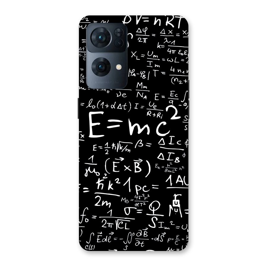 Physics Equation Back Case for Oppo Reno7 Pro 5G