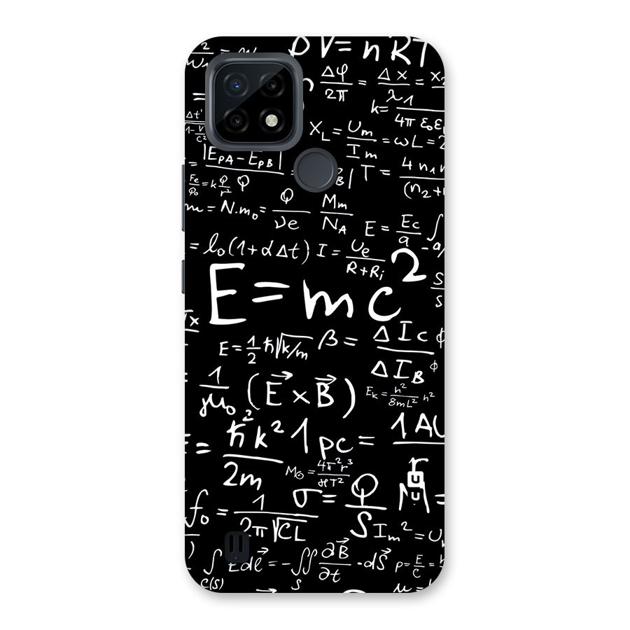 Physics Equation Back Case for Realme C21