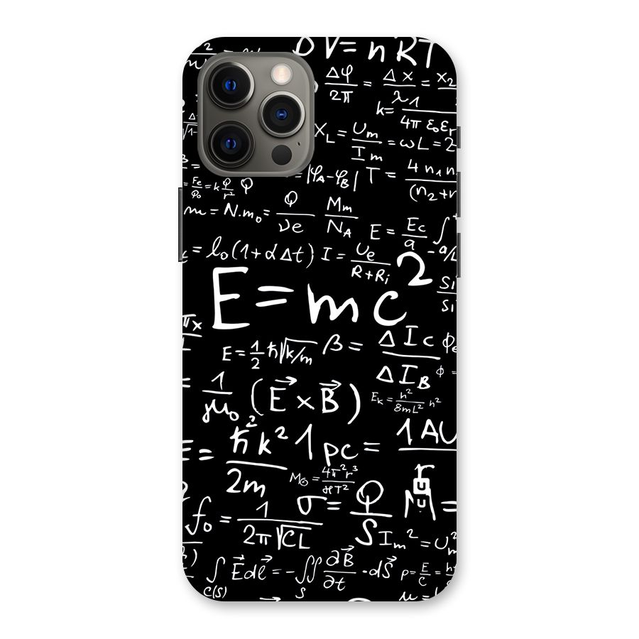 Physics Equation Back Case for iPhone 12 Pro Max