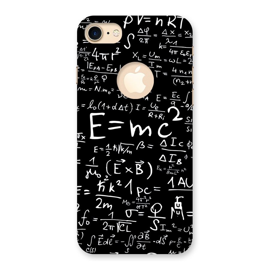 Physics Equation Back Case for iPhone 7 Logo Cut