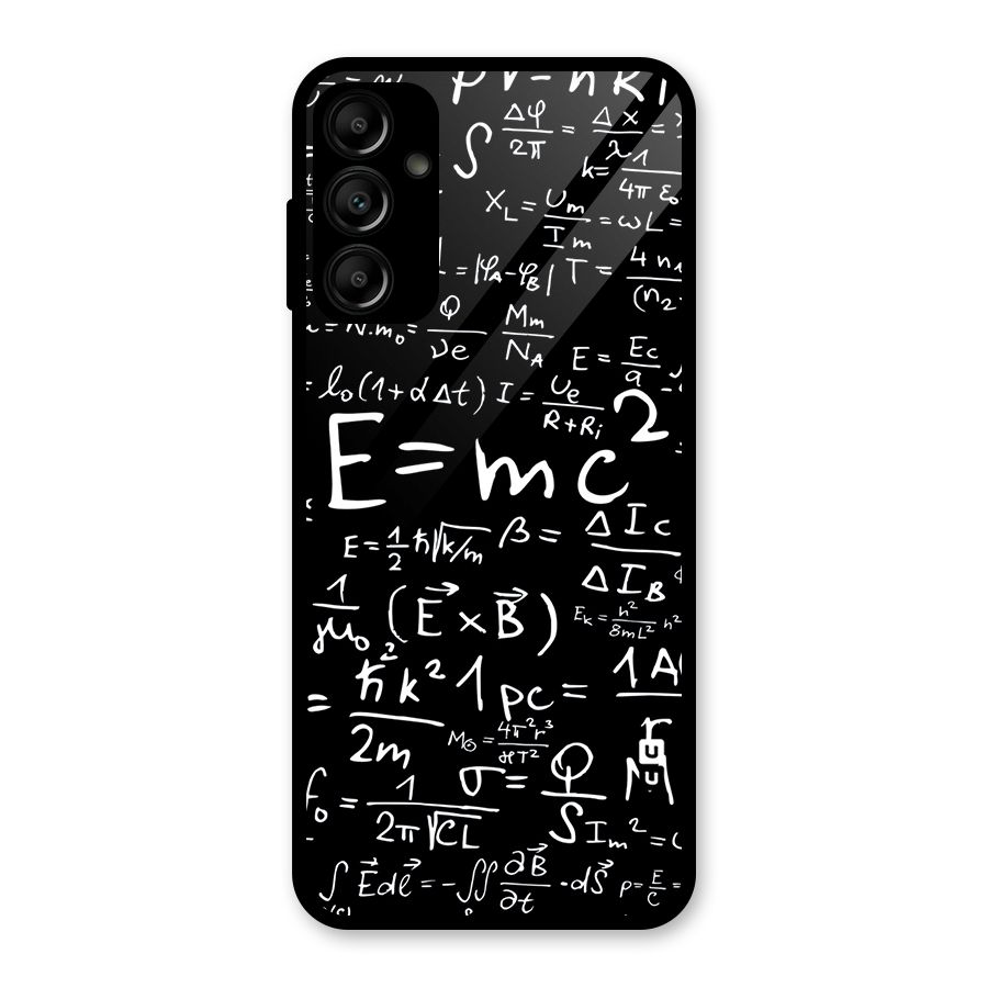 Physics Equation Glass Back Case for Galaxy A14 5G