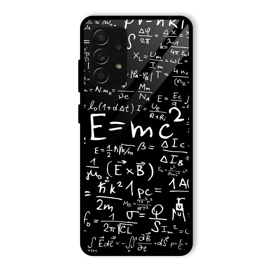 Physics Equation Glass Back Case for Galaxy A53 5G