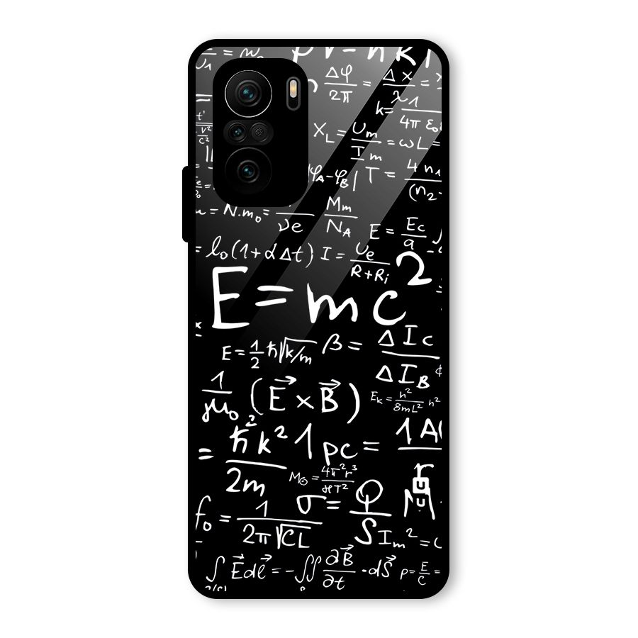 Physics Equation Glass Back Case for Mi 11X Pro
