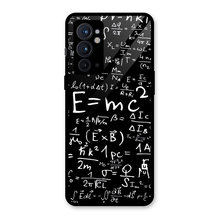 Physics Equation Glass Back Case for OnePlus 9RT 5G