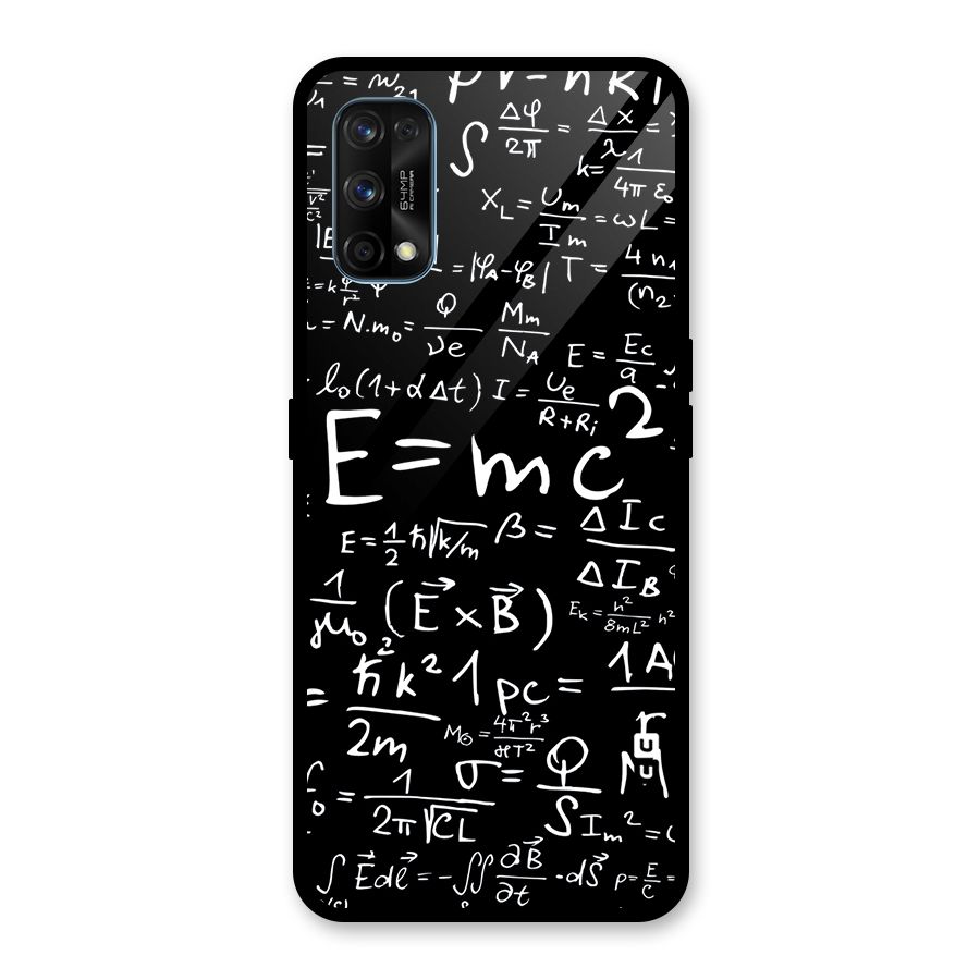 Physics Equation Glass Back Case for Realme 7 Pro