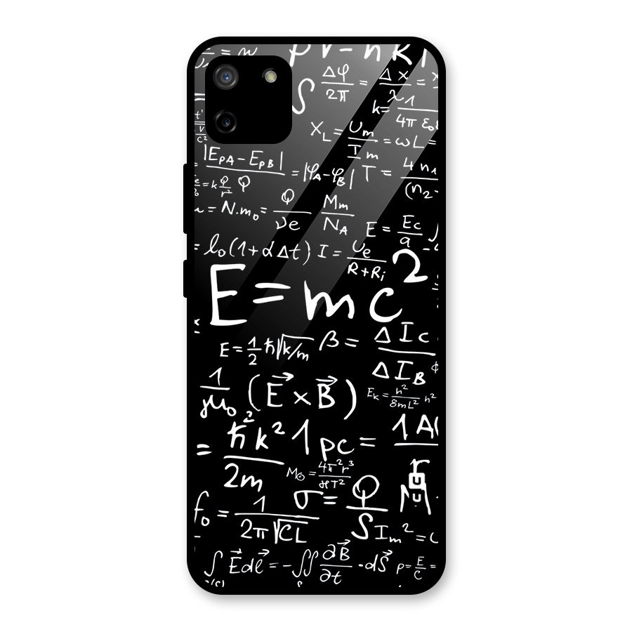 Physics Equation Glass Back Case for Realme C11