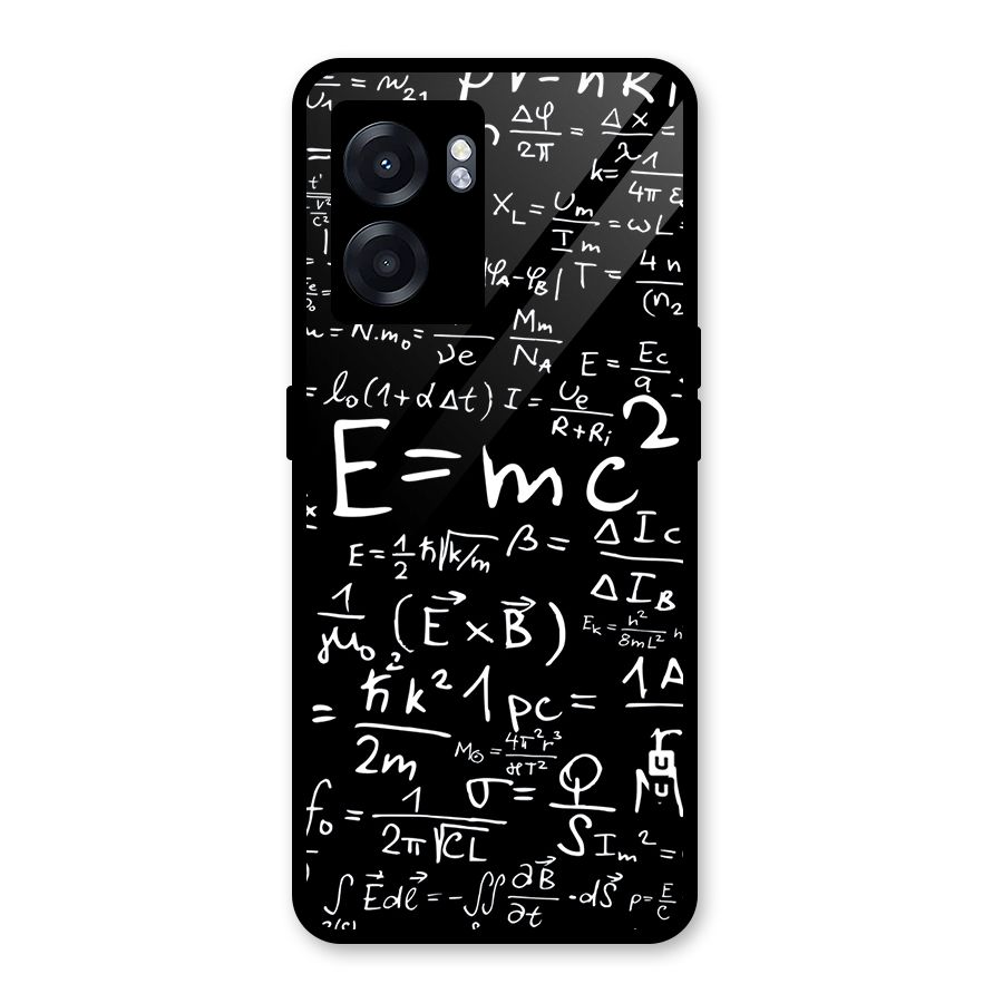 Physics Equation Glass Back Case for Realme Narzo 50 5G