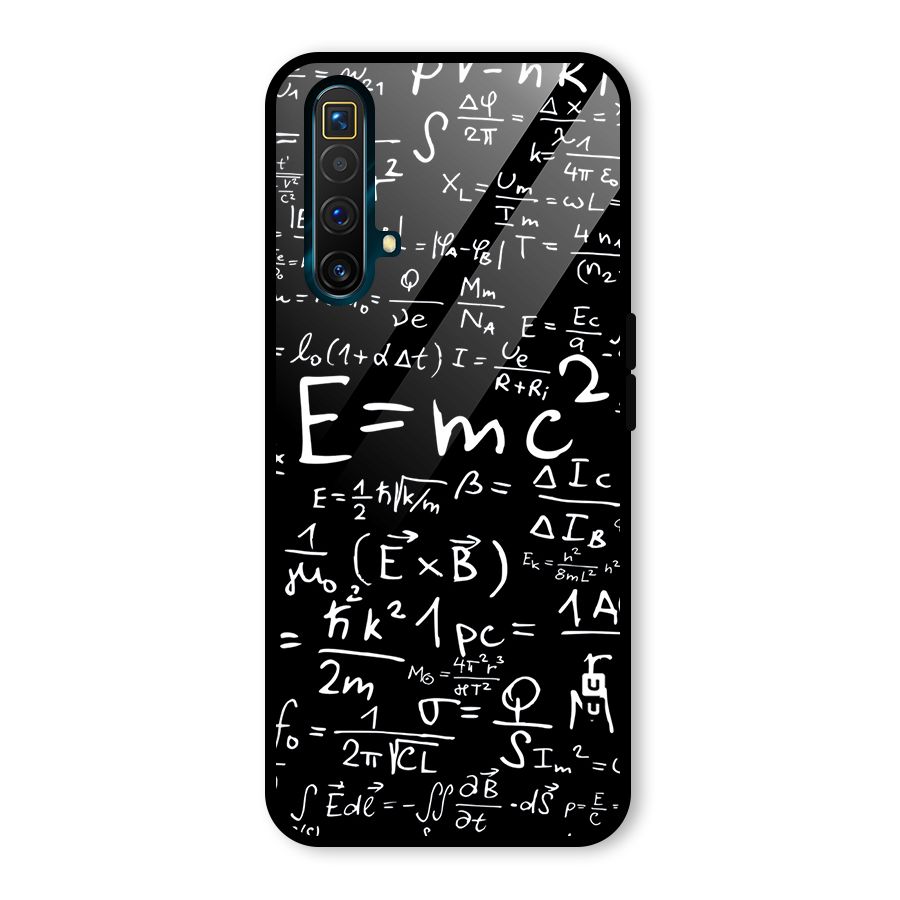 Physics Equation Glass Back Case for Realme X3 SuperZoom