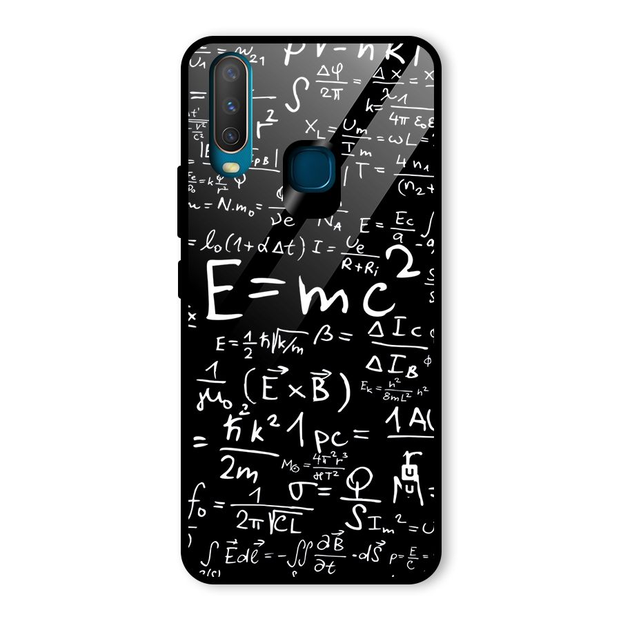Physics Equation Glass Back Case for Vivo U10