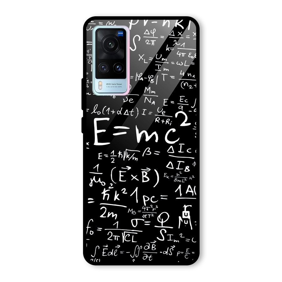 Physics Equation Glass Back Case for Vivo X60