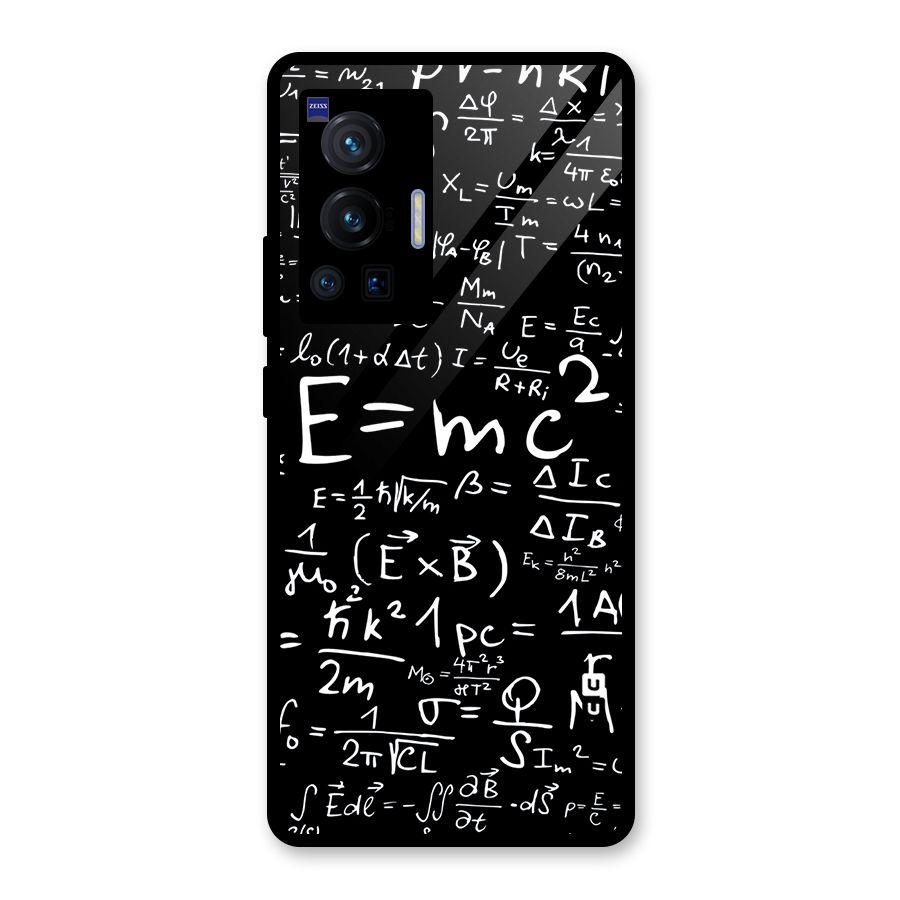 Physics Equation Glass Back Case for Vivo X70 Pro