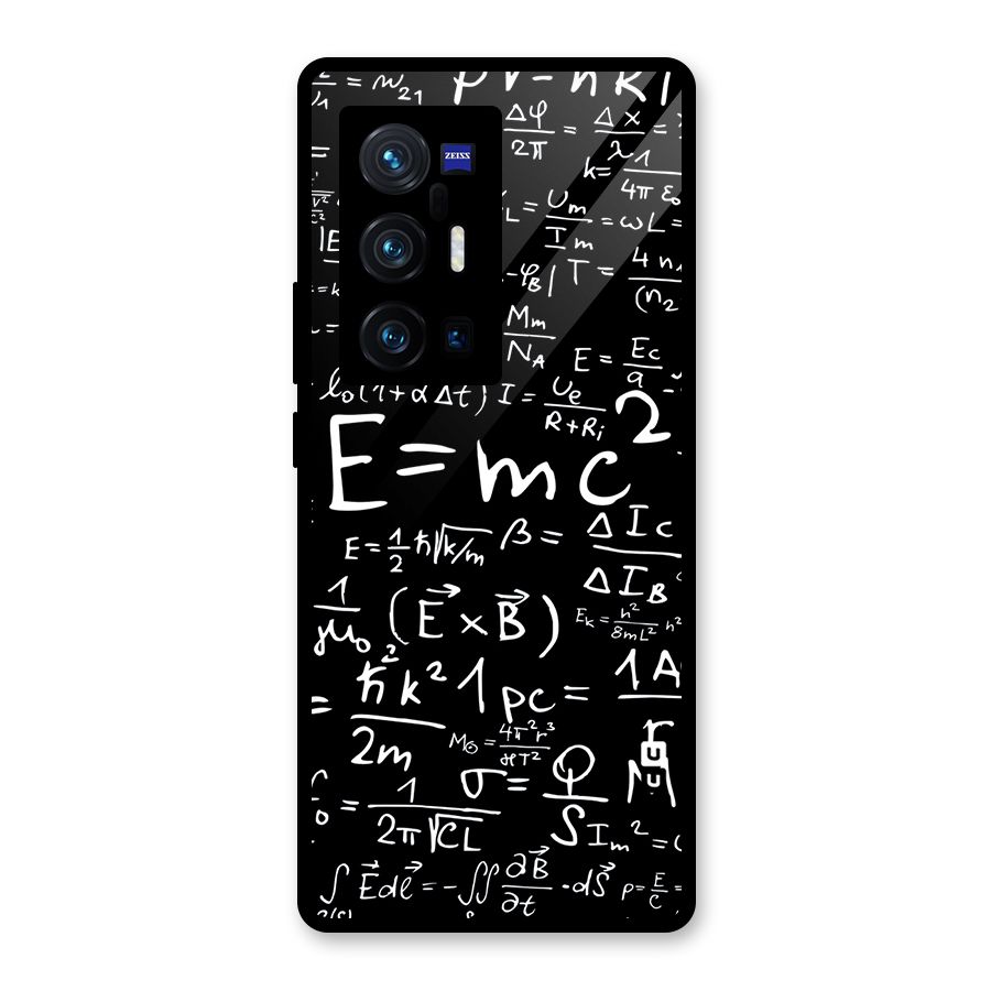 Physics Equation Glass Back Case for Vivo X70 Pro Plus