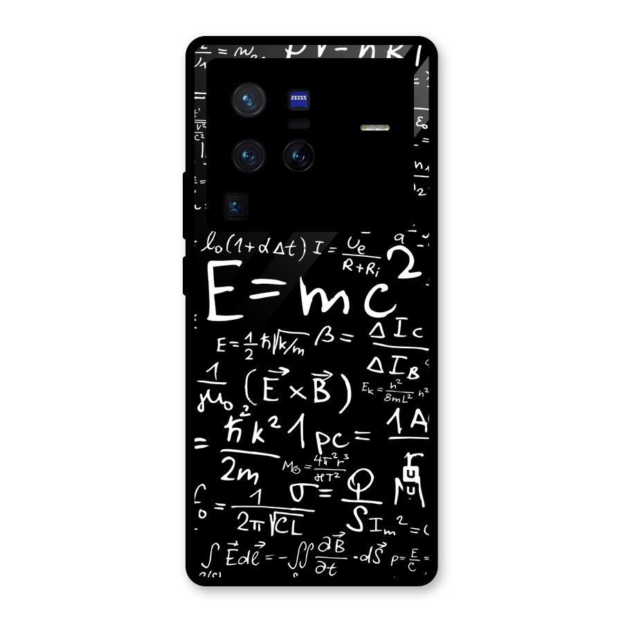 Physics Equation Glass Back Case for Vivo X80 Pro