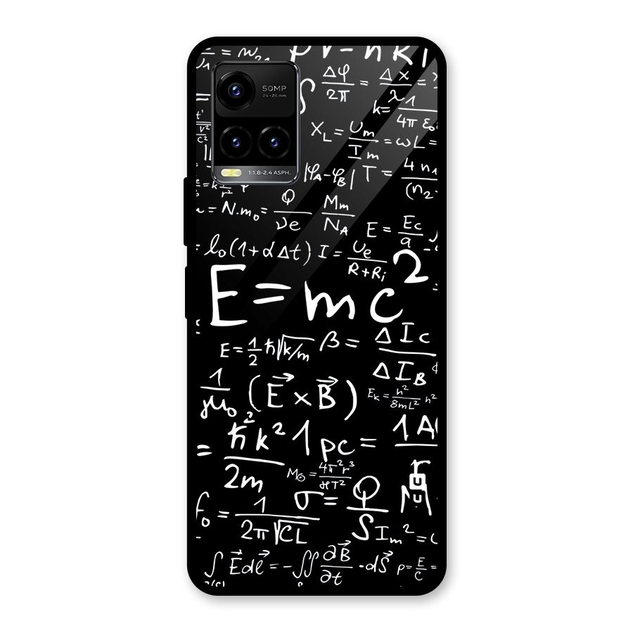 Physics Equation Glass Back Case for Vivo Y21A